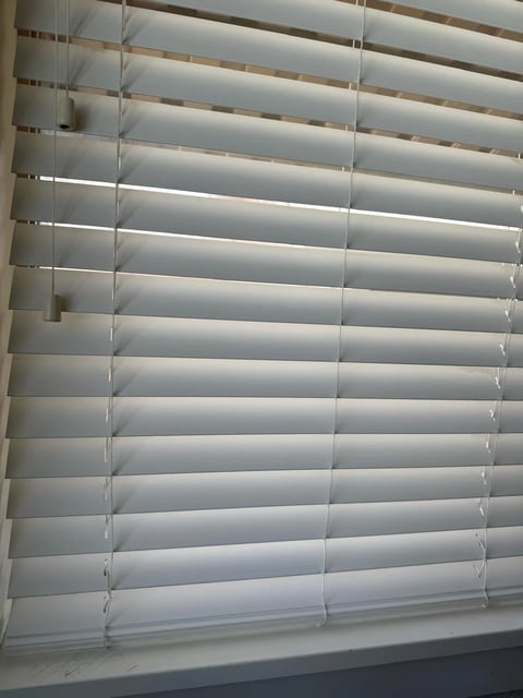 clean blinds after cleaning