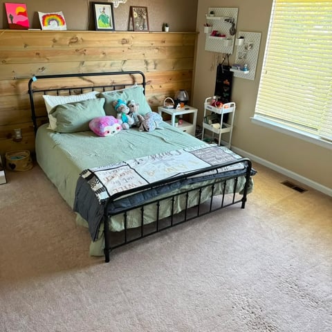 room clean after cleaning