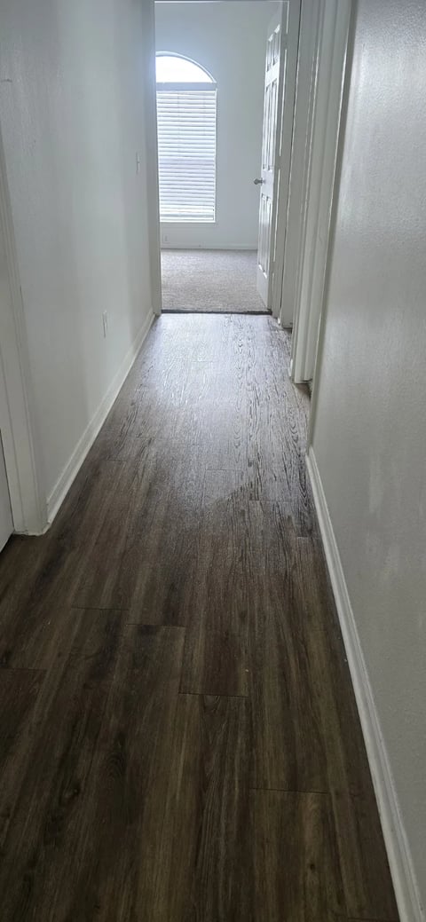 clean hallway